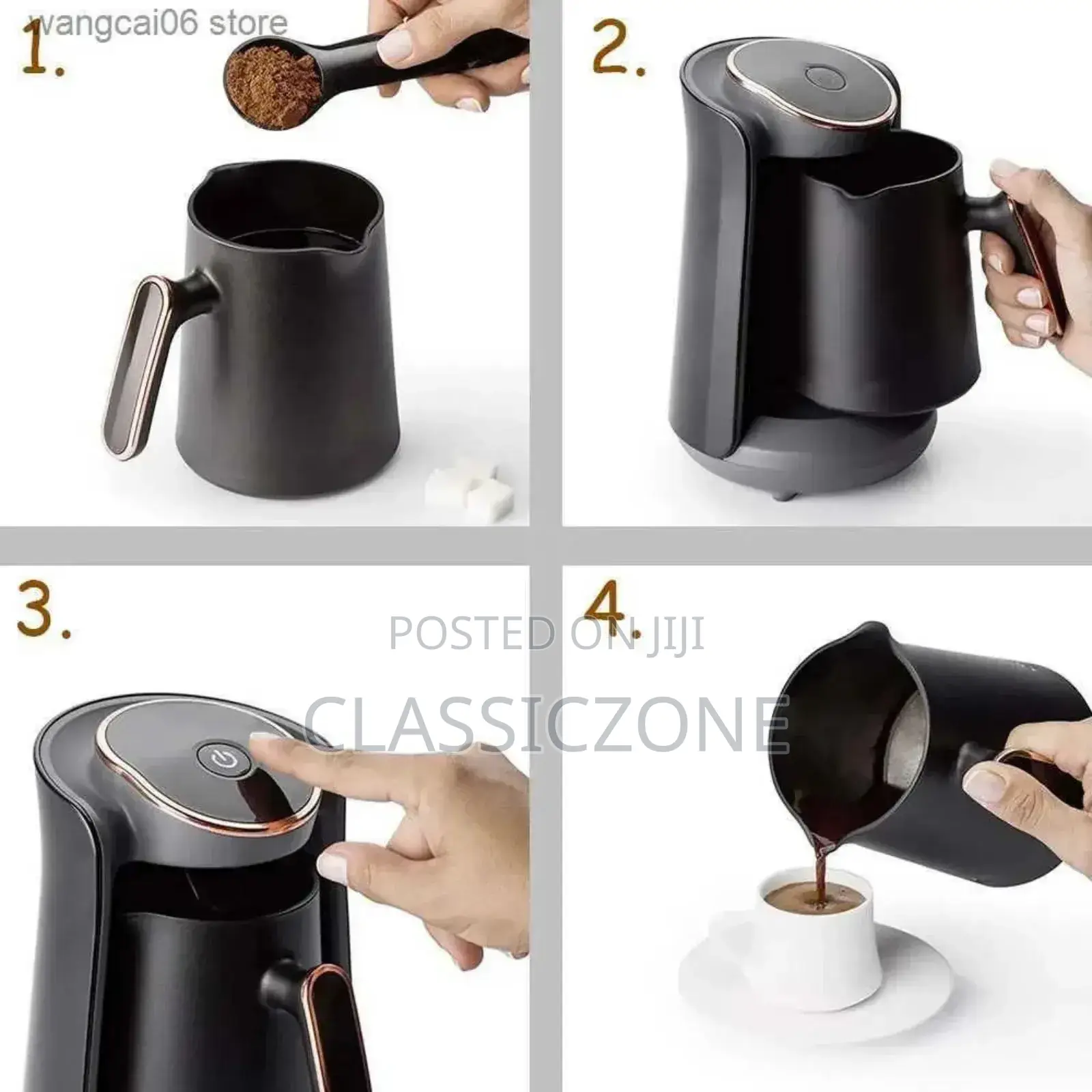 Original Turkish Electric Coffee Maker Pot