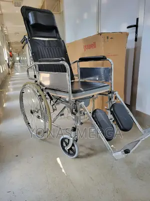 Photo - Household Items Portable Folding Wheelchair|睡wheelchair