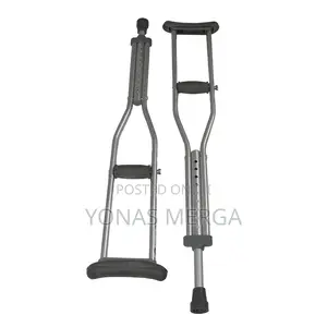 Photo - Crutches (Pair),With Damping Spring, Comfortable{}禑crutches