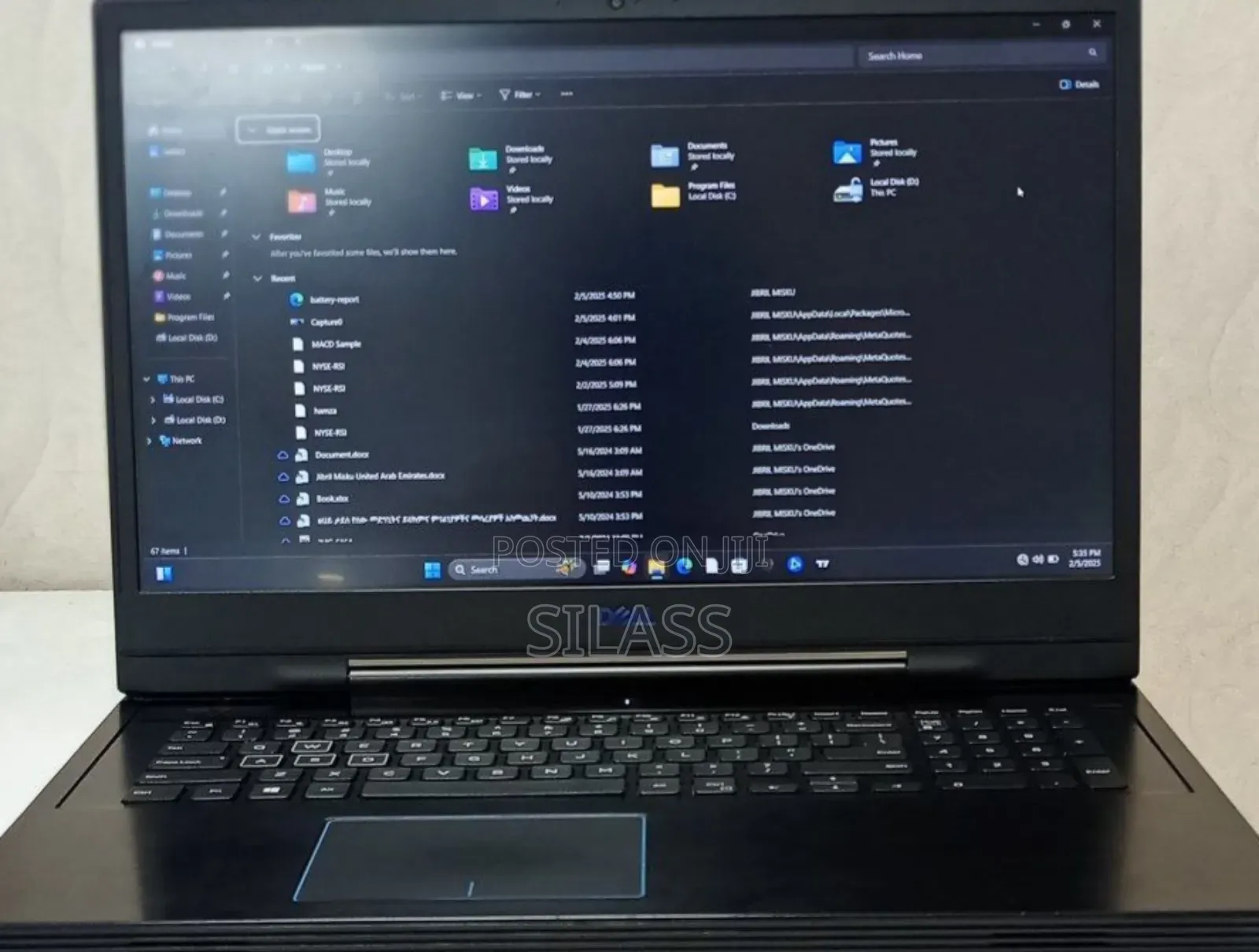 New Laptop Dell G GB Intel Core I7 SSD 1T