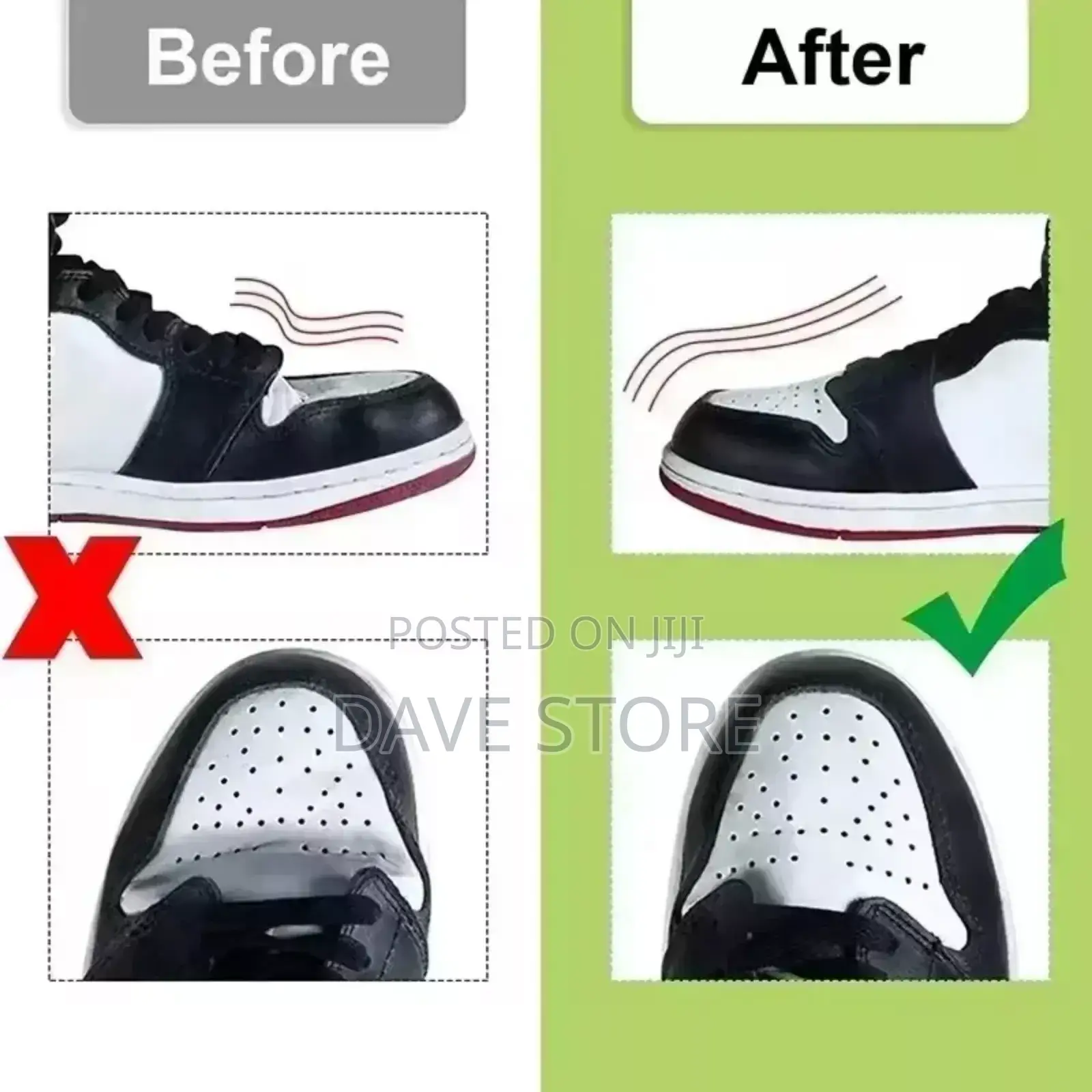 2 Pairs Shoe Crease Protectors