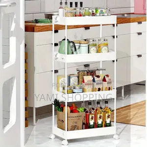 4 Tier Moveable Storage Rack