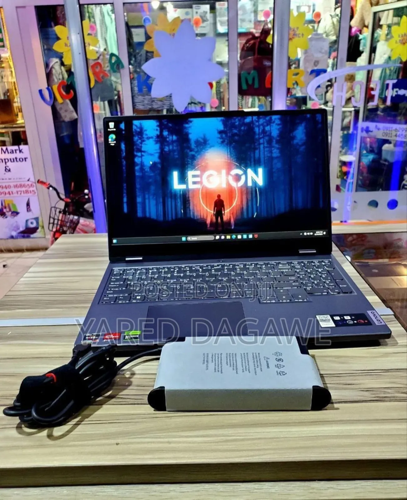 New Laptop Lenovo Legion 5 16GB AMD Ryzen 7 SSD 1T