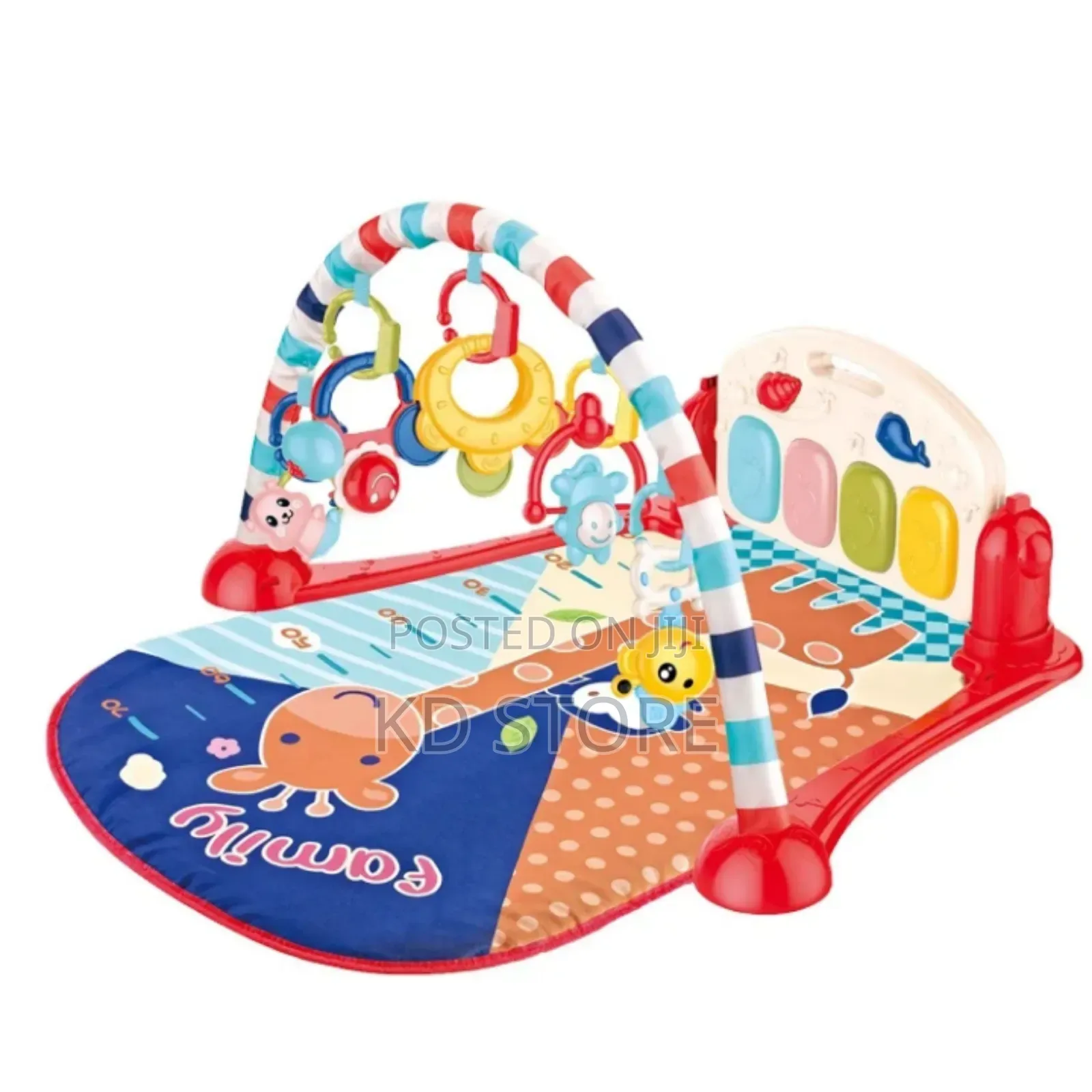 Baby Piano Fitness Play Gym Mat Educational Activity