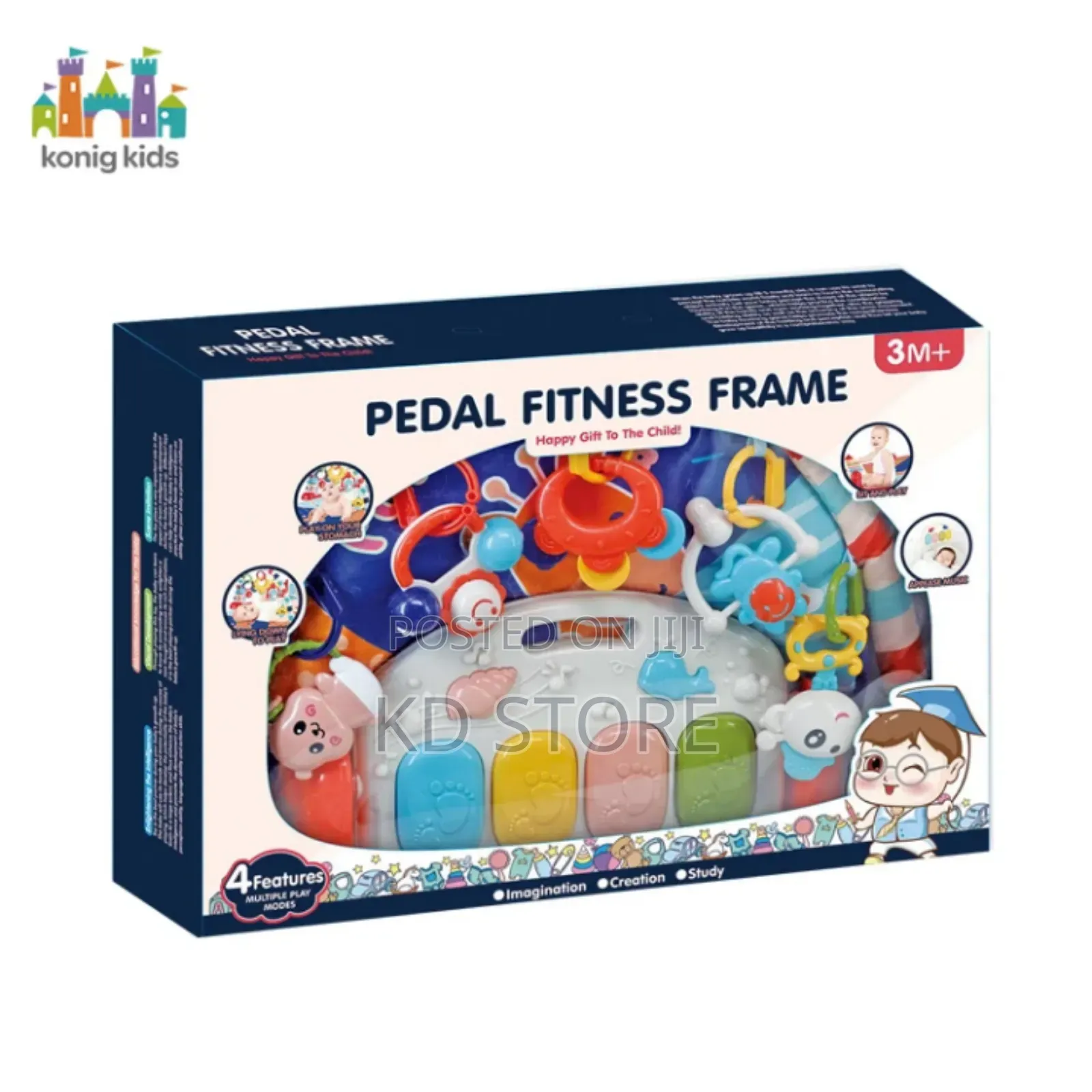 Baby Piano Fitness Play Gym Mat Educational Activity