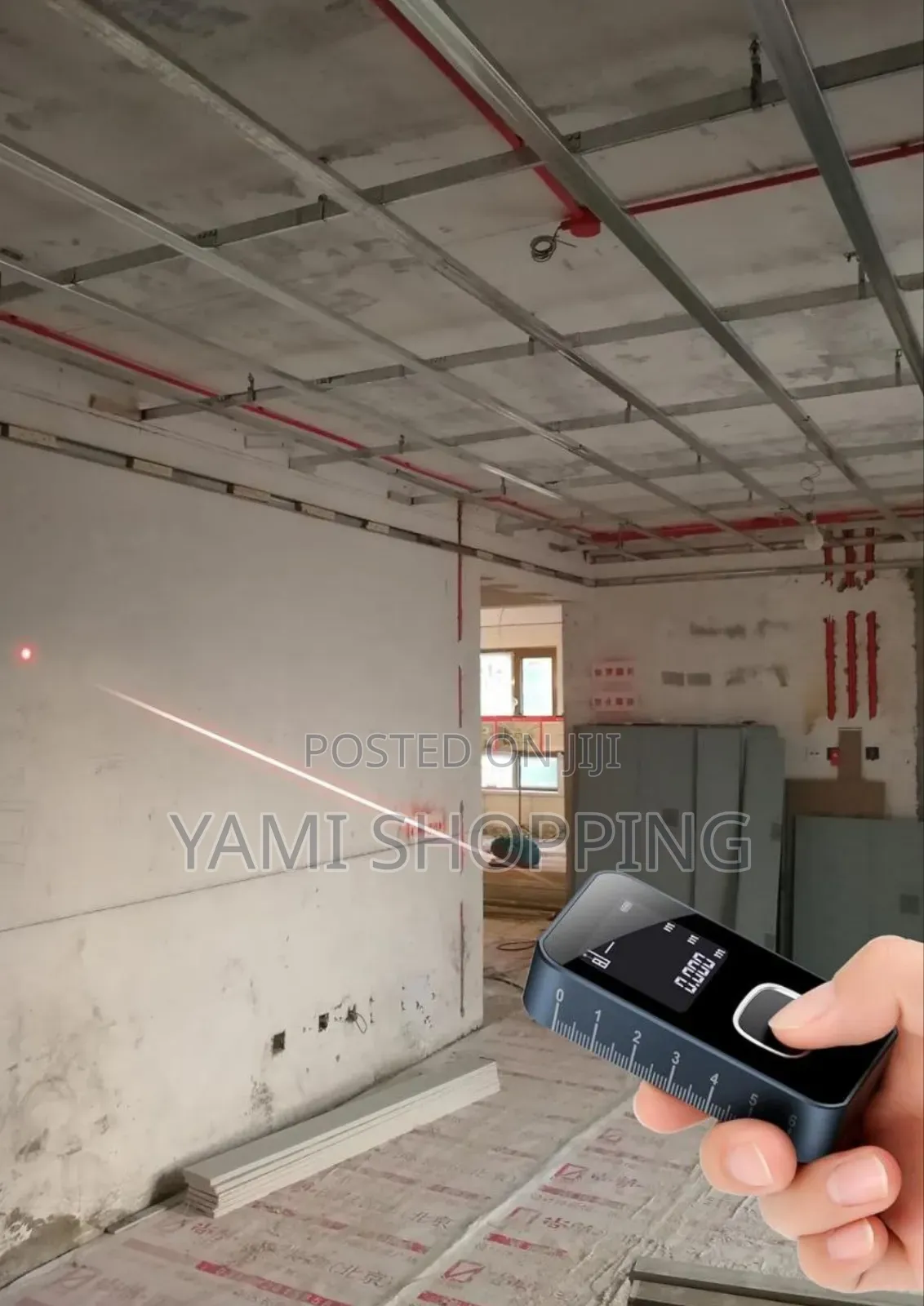 Powerology 60M Distance Smart Laser Measurement Tool