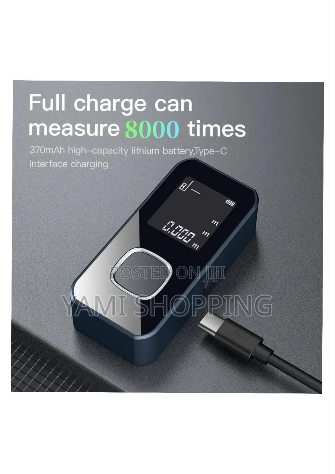 Powerology 60M Distance Smart Laser Measurement Tool