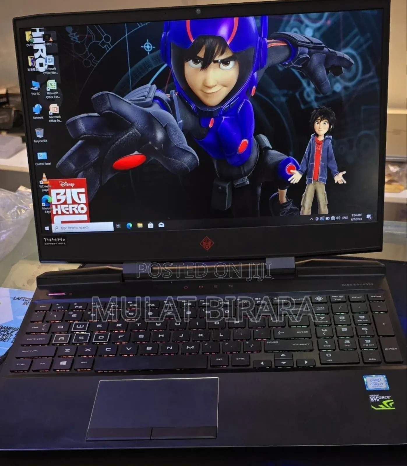 New Laptop HP Omen 16 16GB Intel Core I7 SSD 512GB