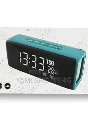 Portable Wireless Clock Speaker
