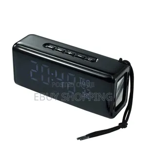 Photo - Compact Powerhouse: 10w Bluetooth Speaker With Alarm Functions