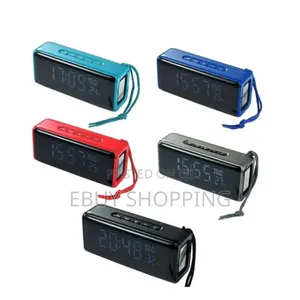 Compact Powerhouse: 10w Bluetooth Speaker With Alarm Functions