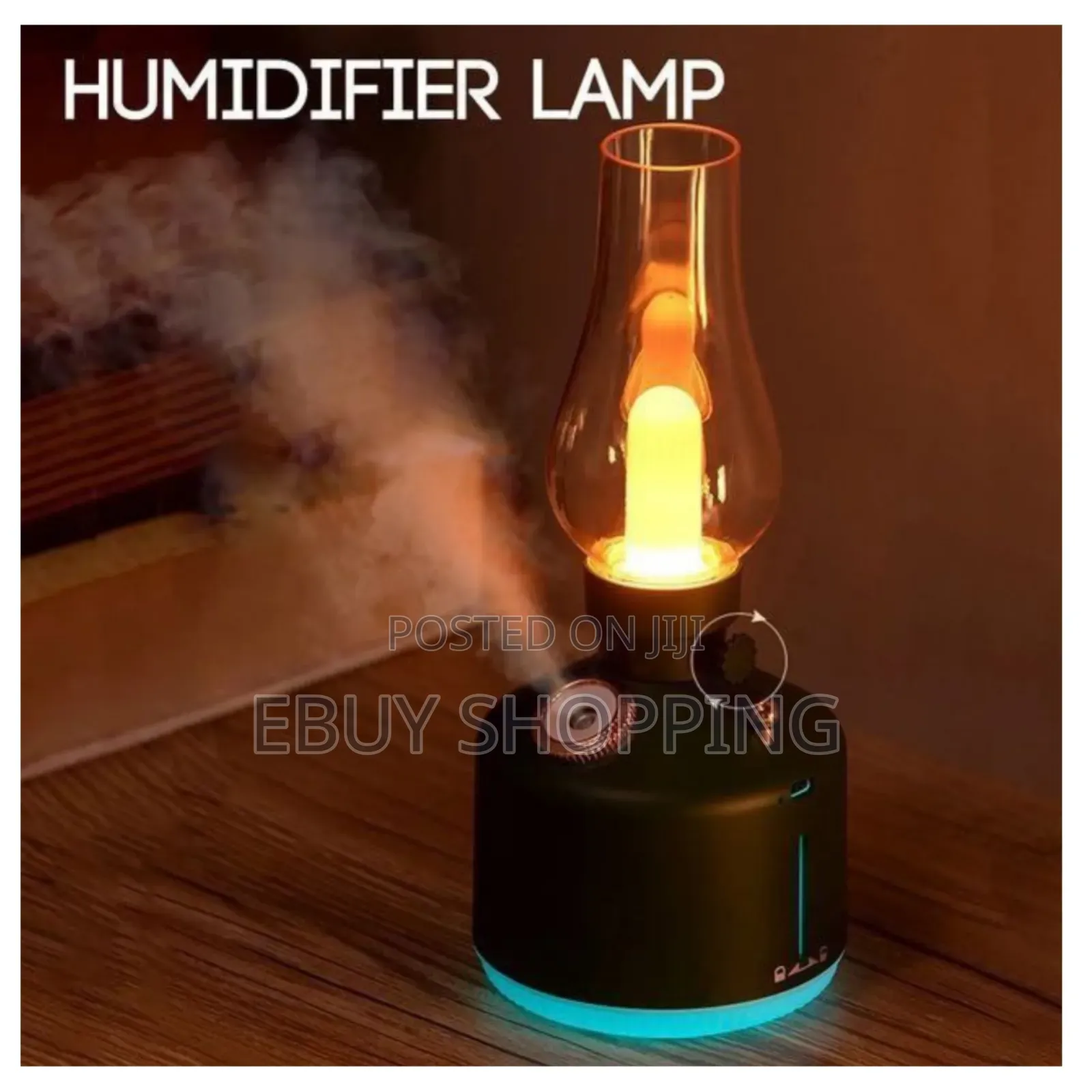 Capacity: 280ml Vintage Lamp Humidifier