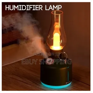 Photo - Capacity: 280ml Vintage Lamp Humidifier
