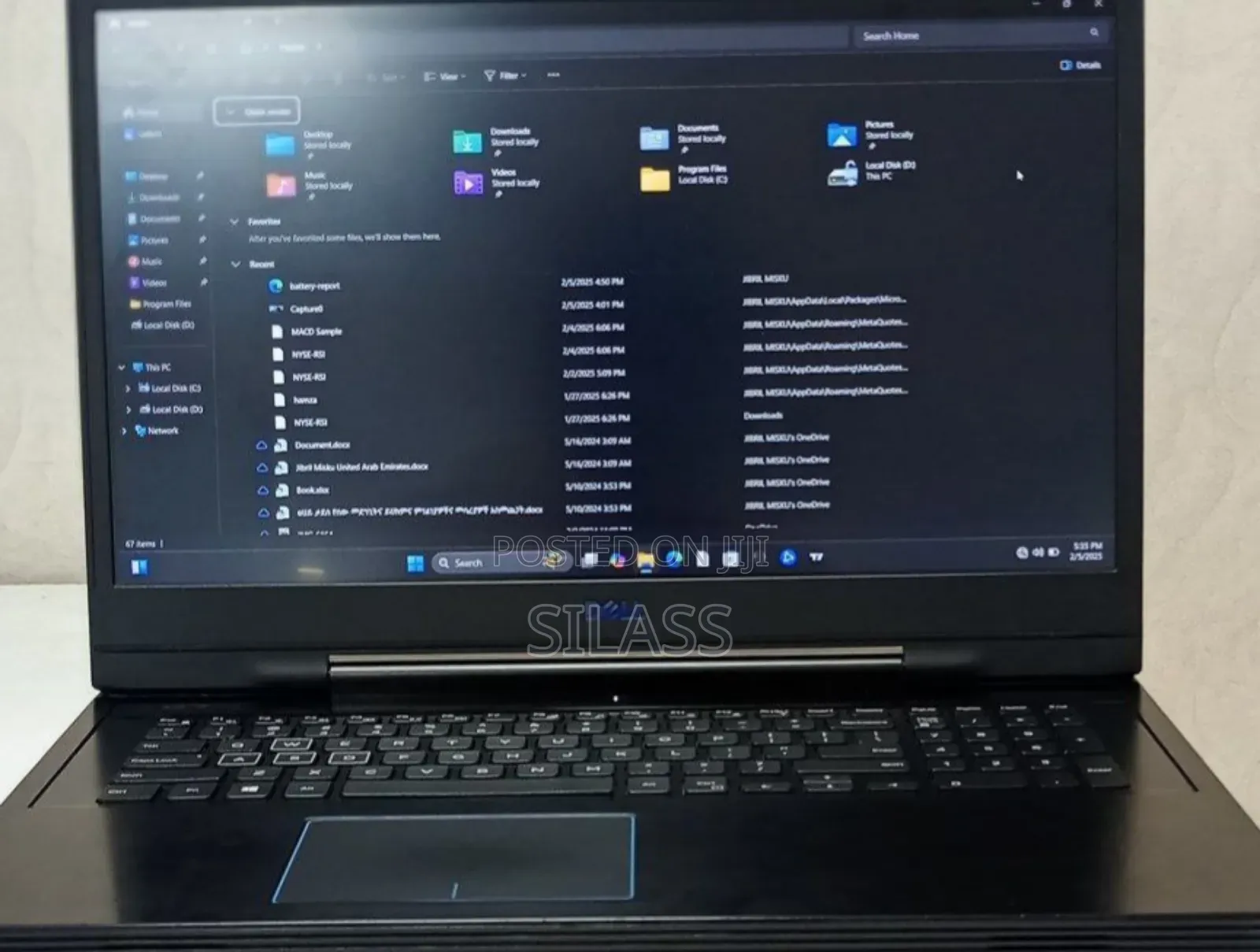 New Laptop Dell G GB Intel Core I7 SSD 1T