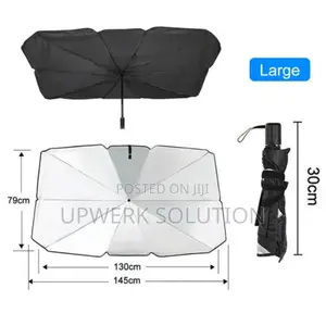 Car Windshield Sun Bath Umbrella