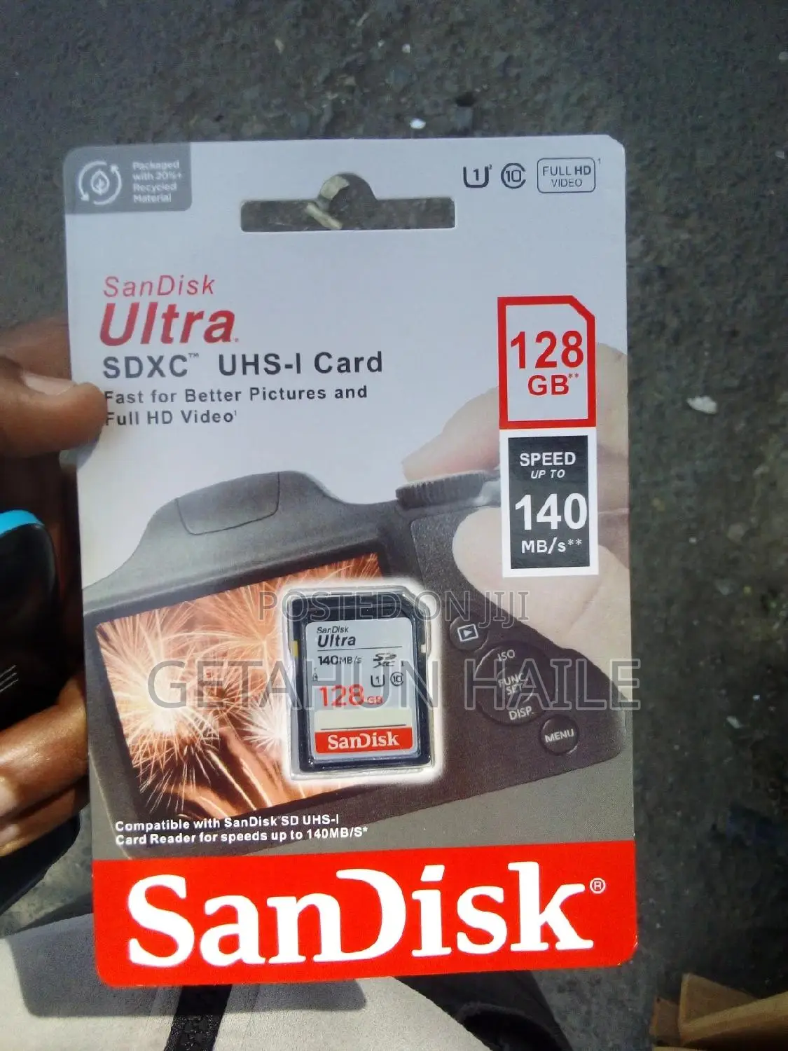 Camera Memory (Sandisk 128gb-