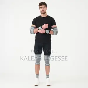 8pcs Bamboo Charcoal Fitness Protective Gear Set