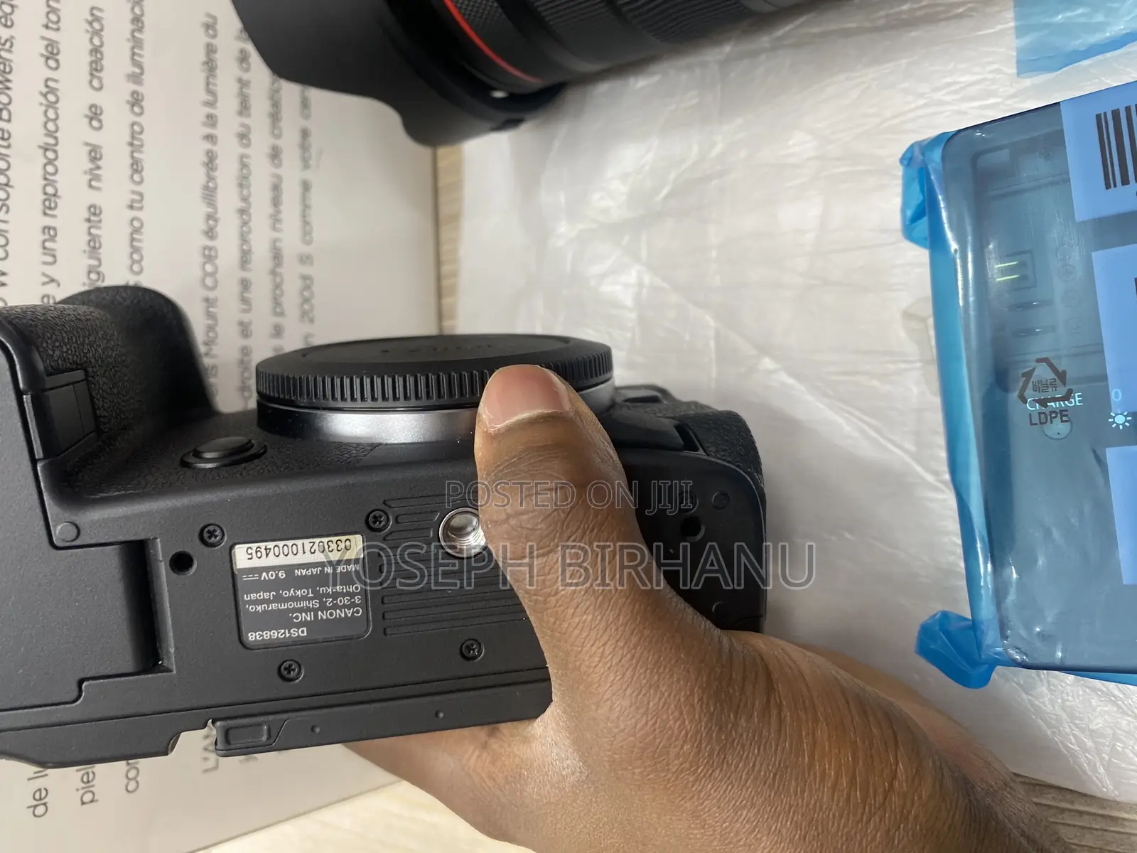 Europe Standard Canon R With 24-105 Red Ring Lens