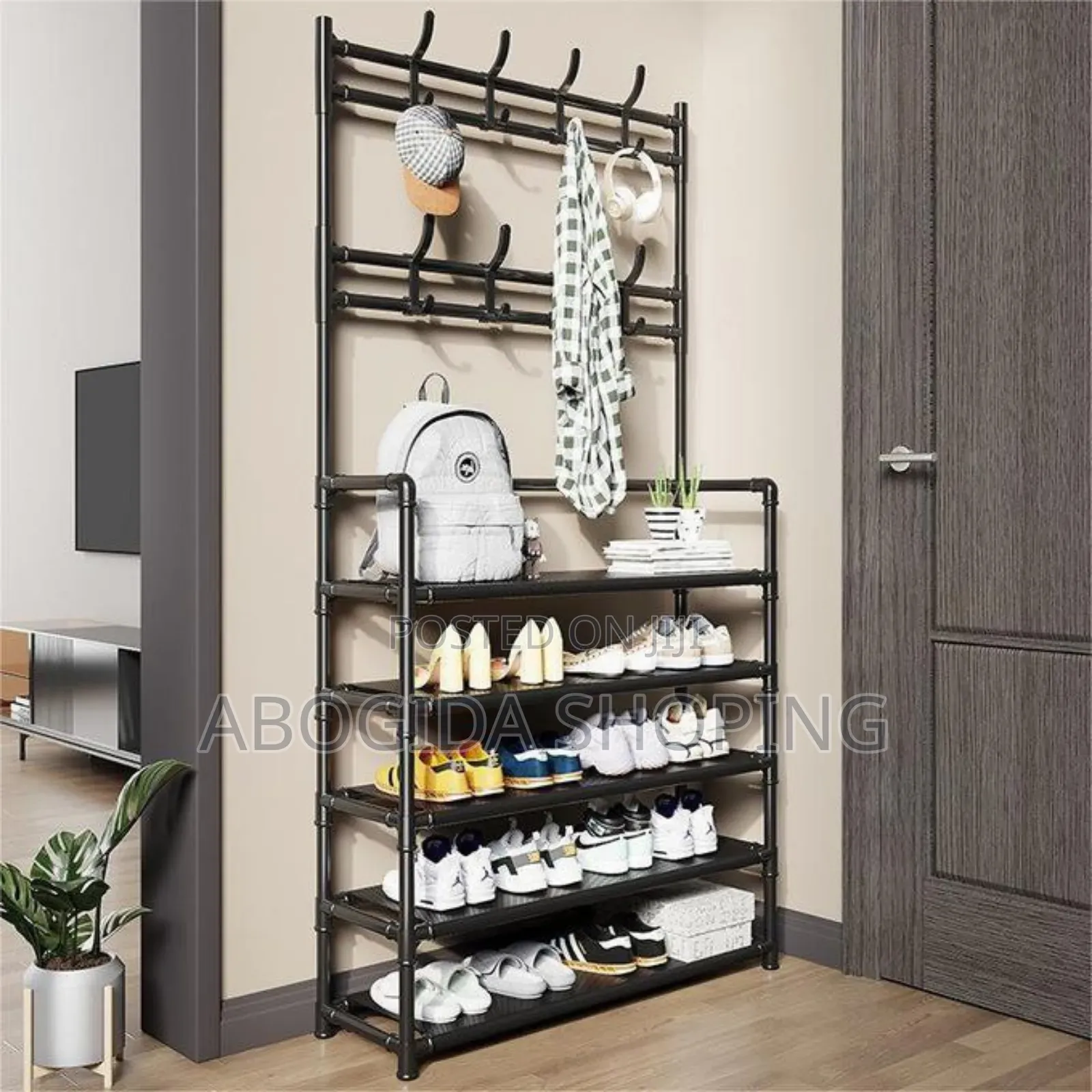 New Simple Floor Clothes Rack