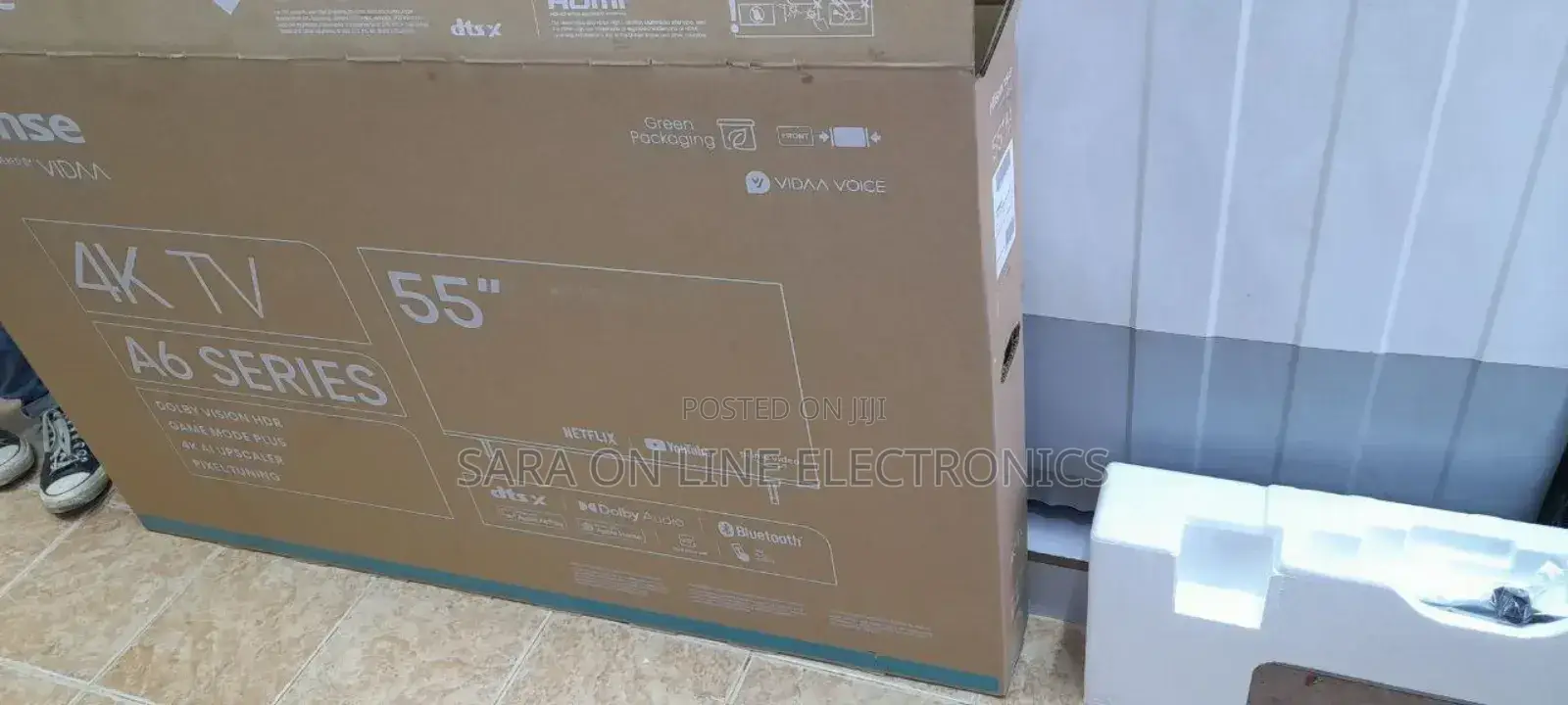 Hisense 55" TV A6 Series - Brand New
