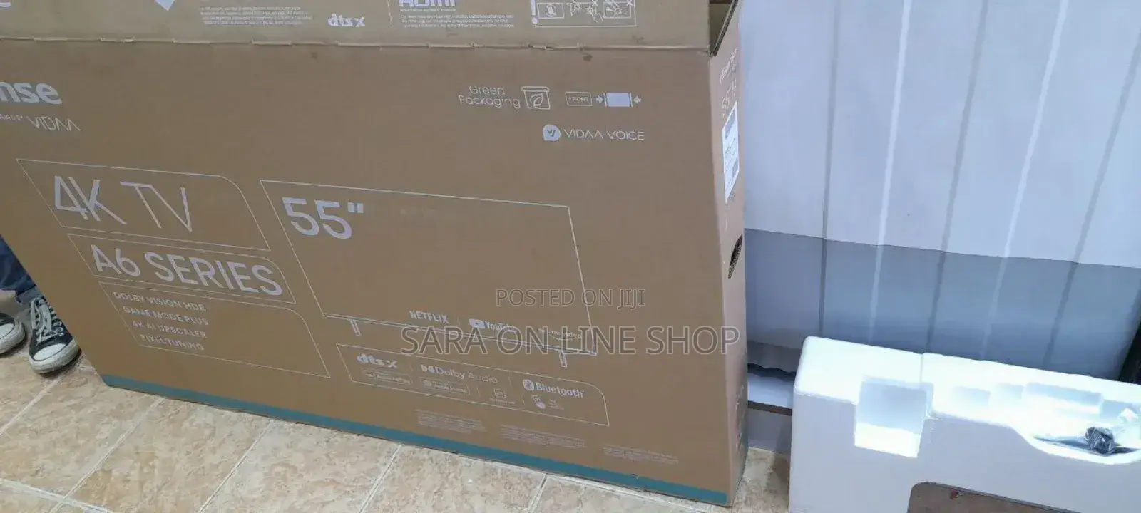 Hisense 55" TV A6 Series - Brand New