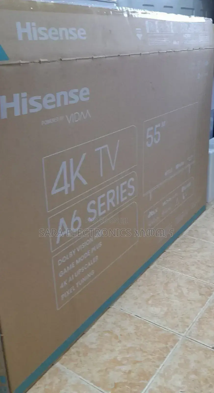 Hisense 55" TV A6 Series - Brand New