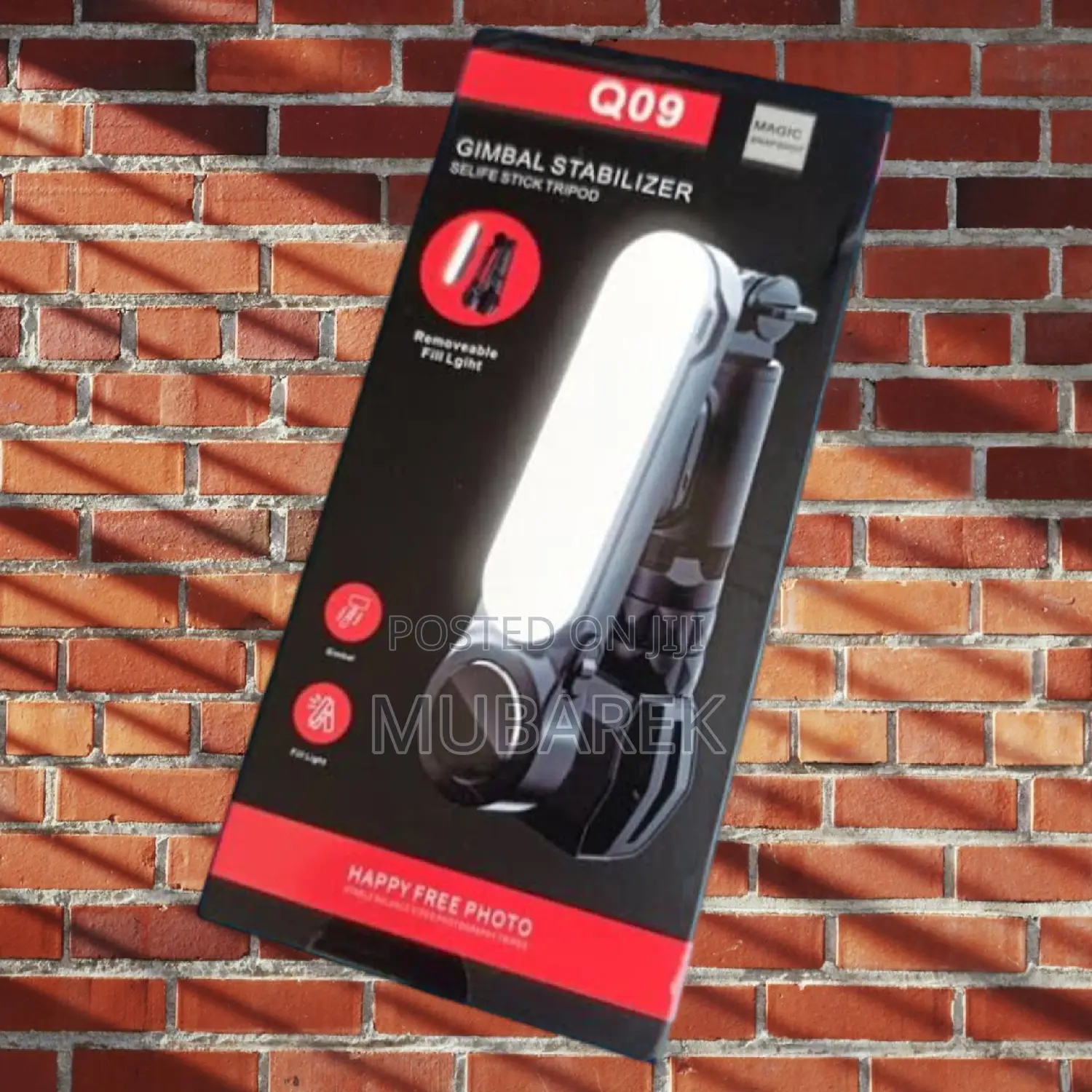 Gimbal Q09 Gentle: Lightweight Design for Easy Transport