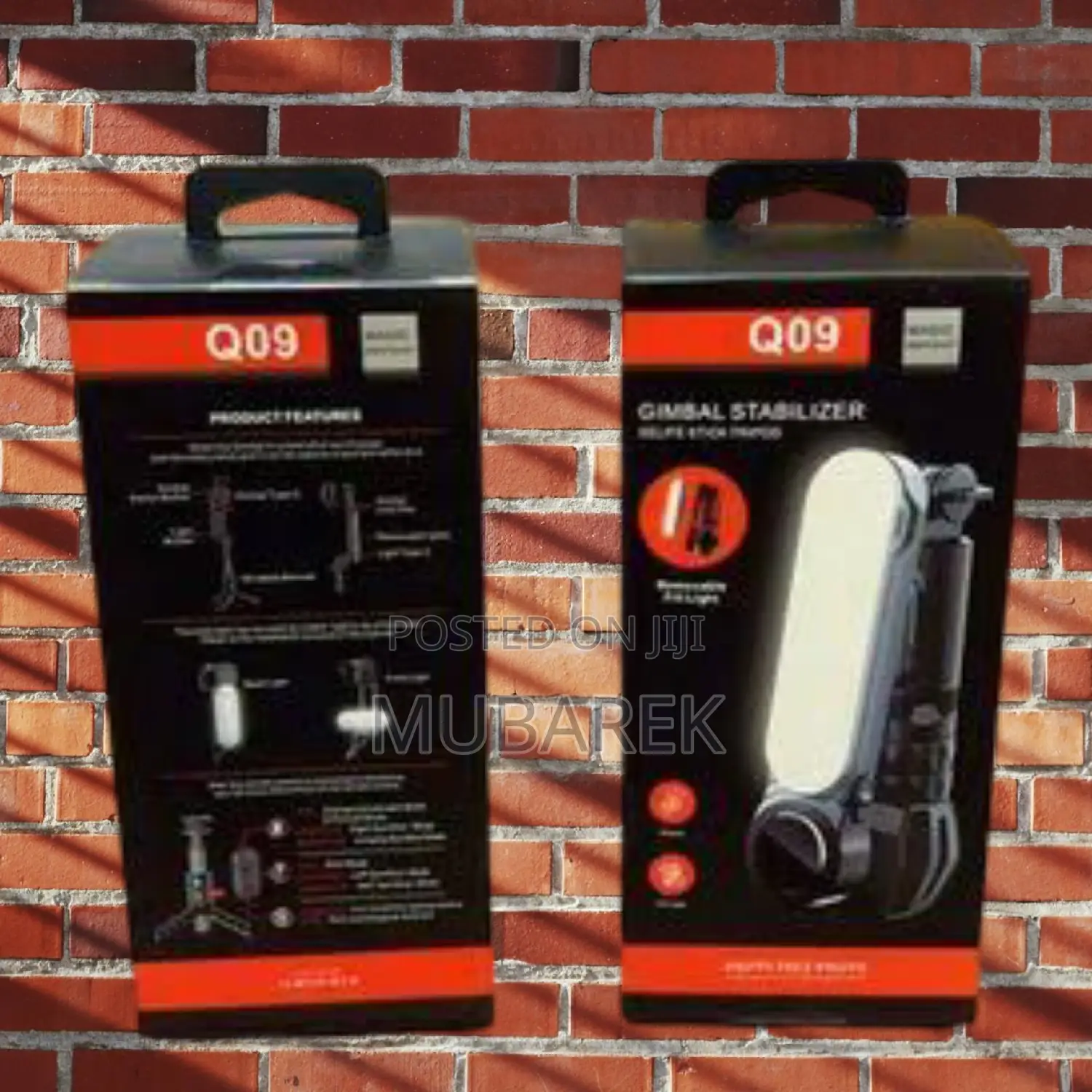 Gimbal Q09 Gentle: Durable Aluminum Alloy Construction