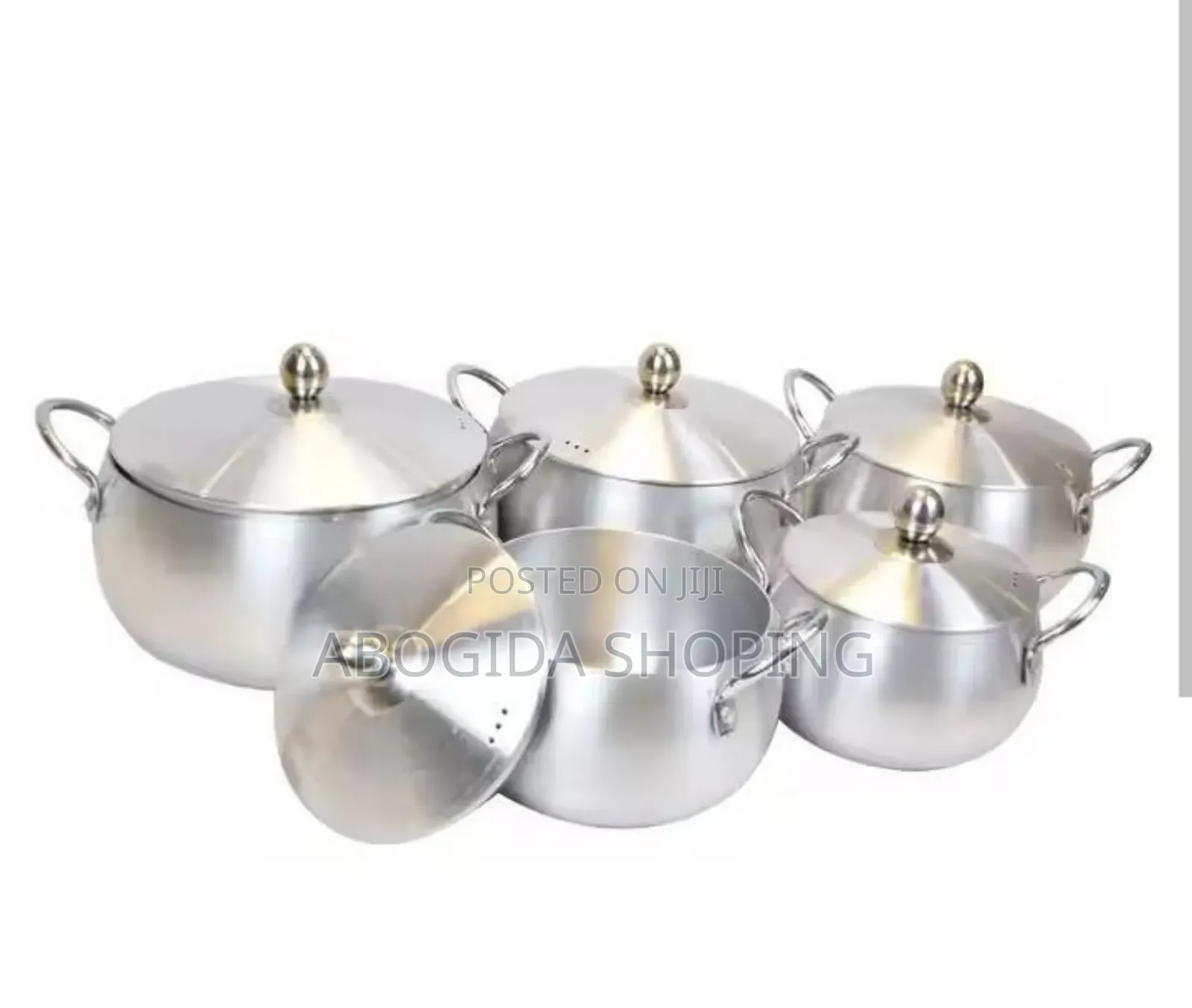Casio 5pcs Cookware Set 
16cm ,18cm , 20cm , 22cm 24cm