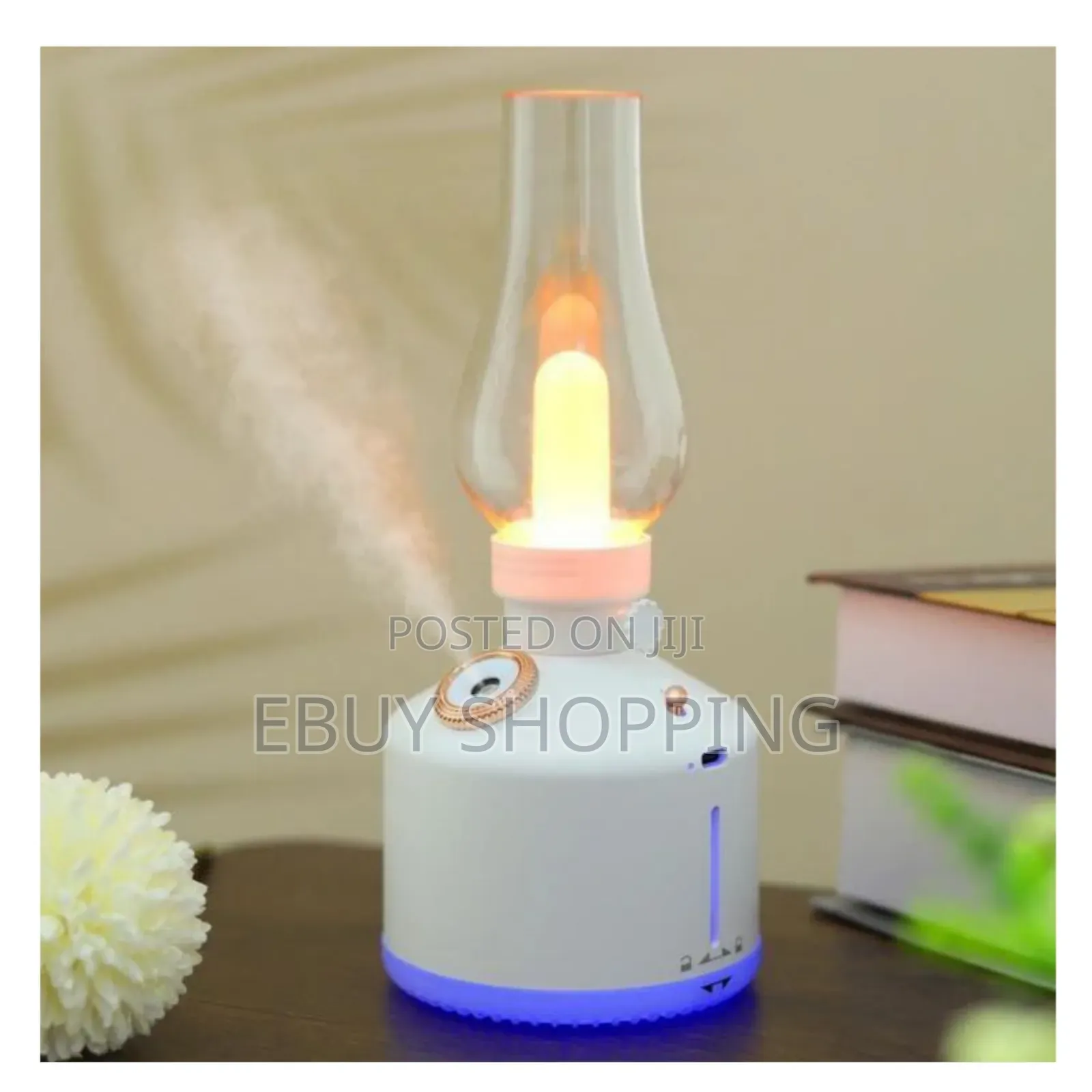 ☛ለቤት መልካም መዓዛን የሚሰጥ Rechargeable Vintage Lamp Humidifier