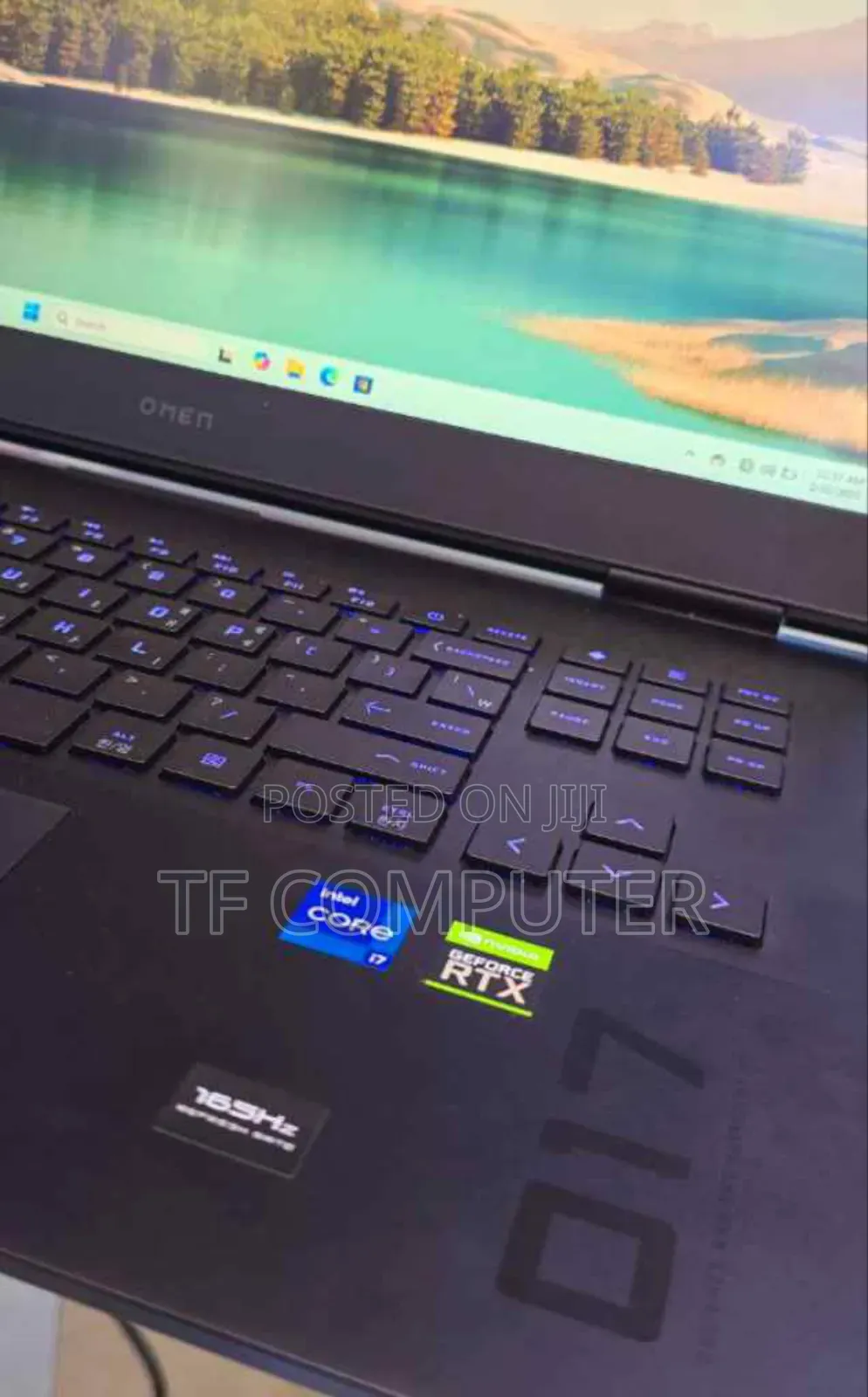 New Laptop HP Omen 17 16GB Intel Core I7 SSD 1T