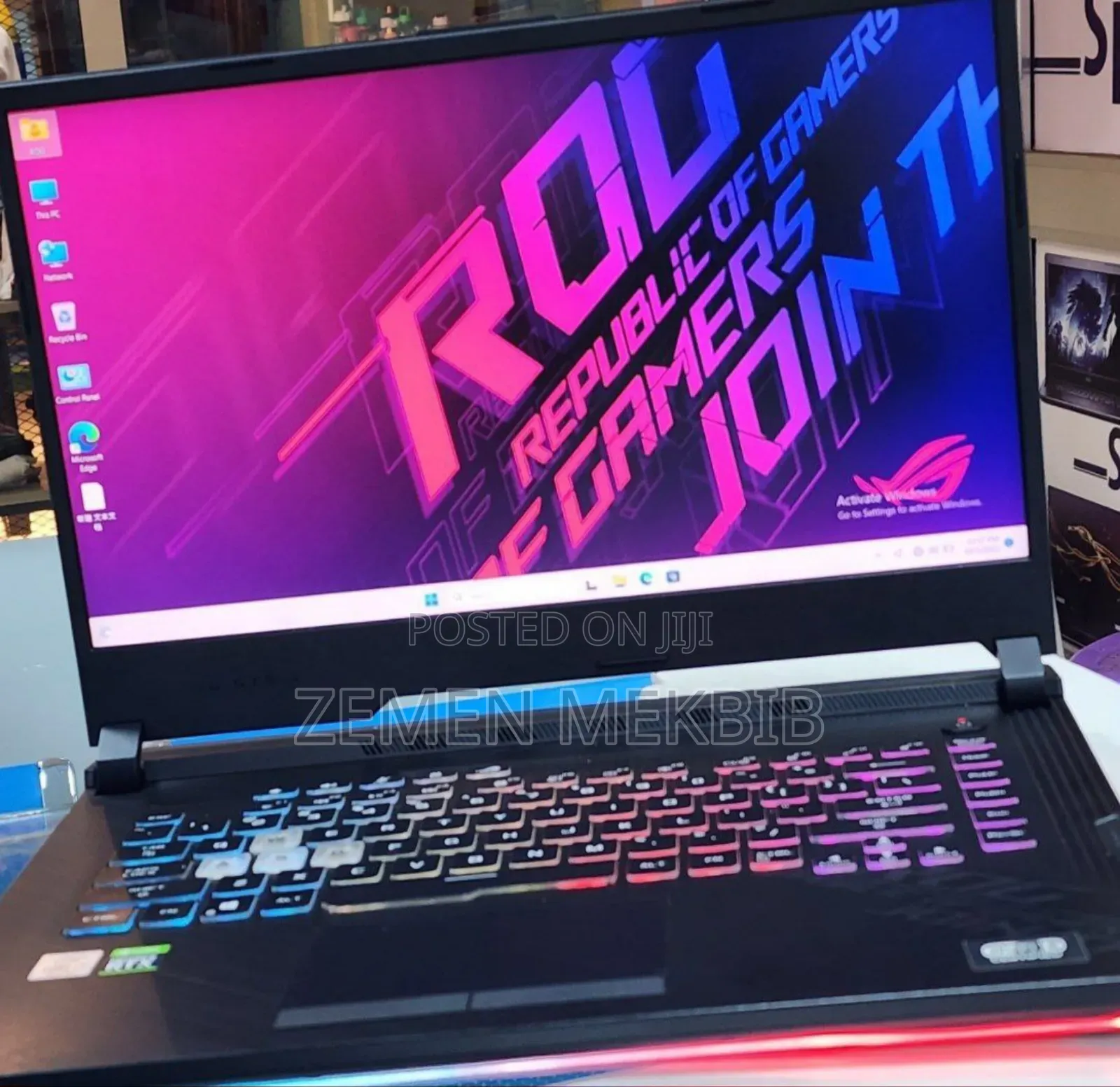 New Laptop Asus ROG Strix G15 16GB Intel Core I7 SSD 512GB