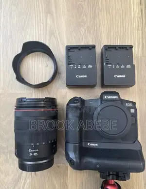 Canon R W 24-105 Red Ring Battery Grip