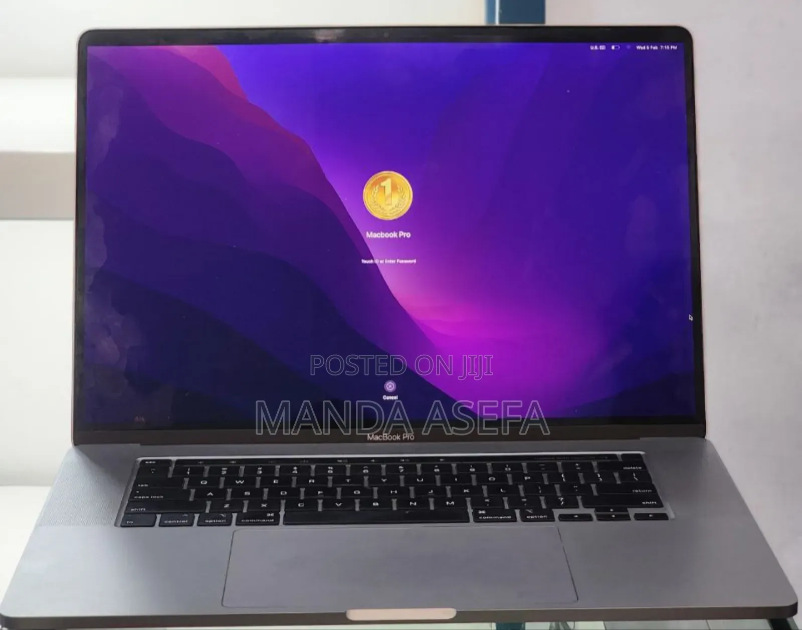 New Laptop Apple MacBook Pro 2019 16GB Intel Core I9 SSD 1T