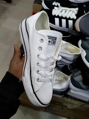 Converse All Star Flat Black and White Color for You