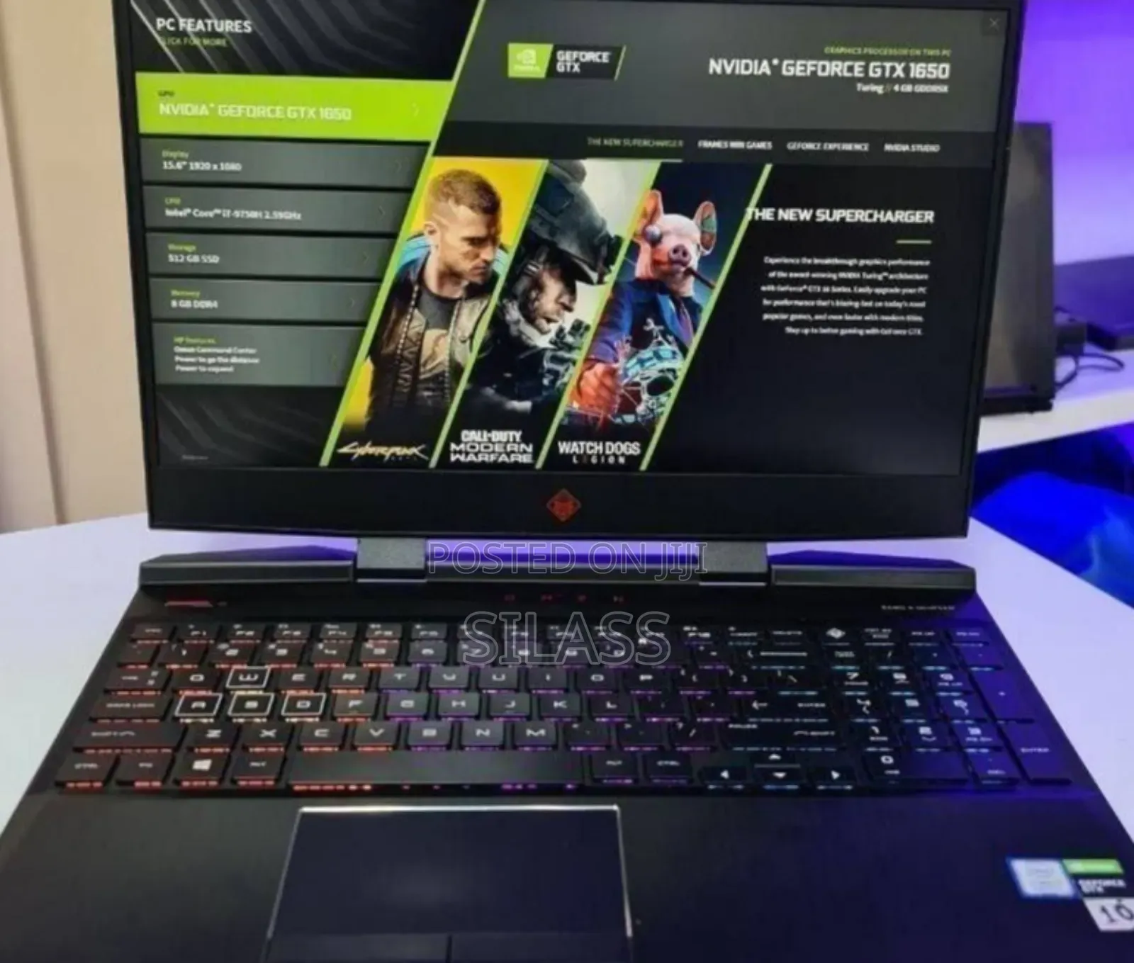 New Laptop HP Omen X 8GB Intel Core I5 HDD+SSD 1T