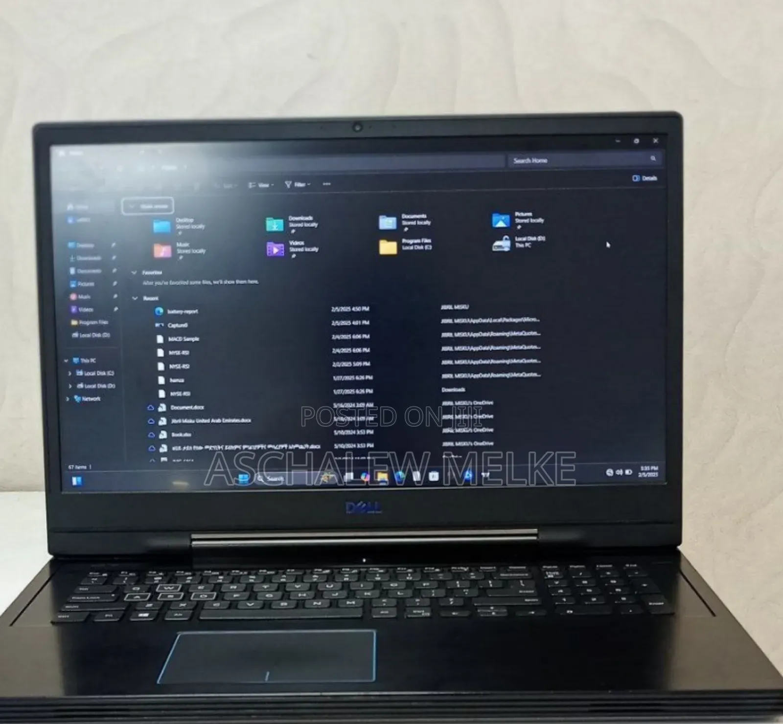 Laptop Dell G GB Intel Core I7 HDD+SSD 1T