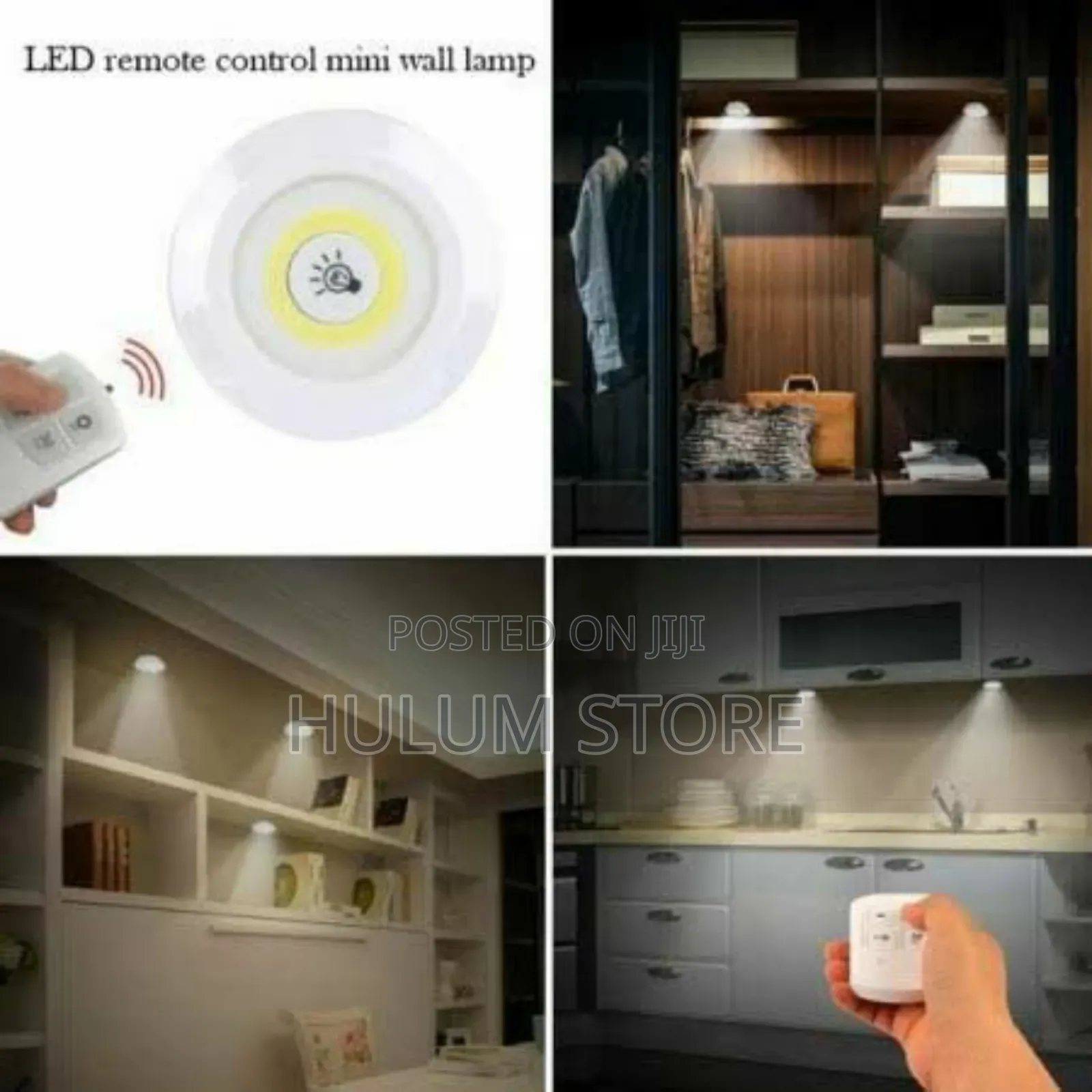 3pcs Spot Light With Remote