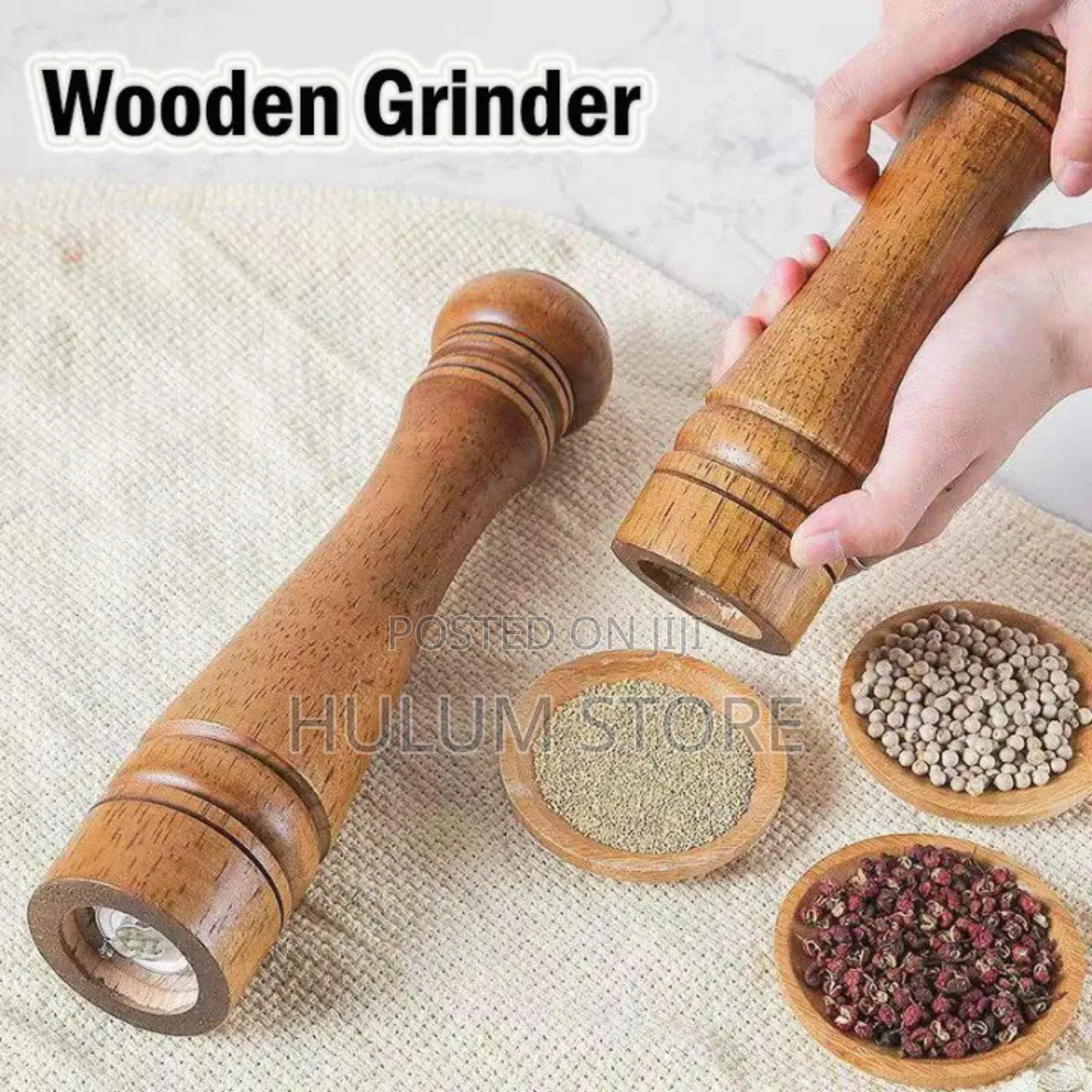 Wooden Pepper Grinder