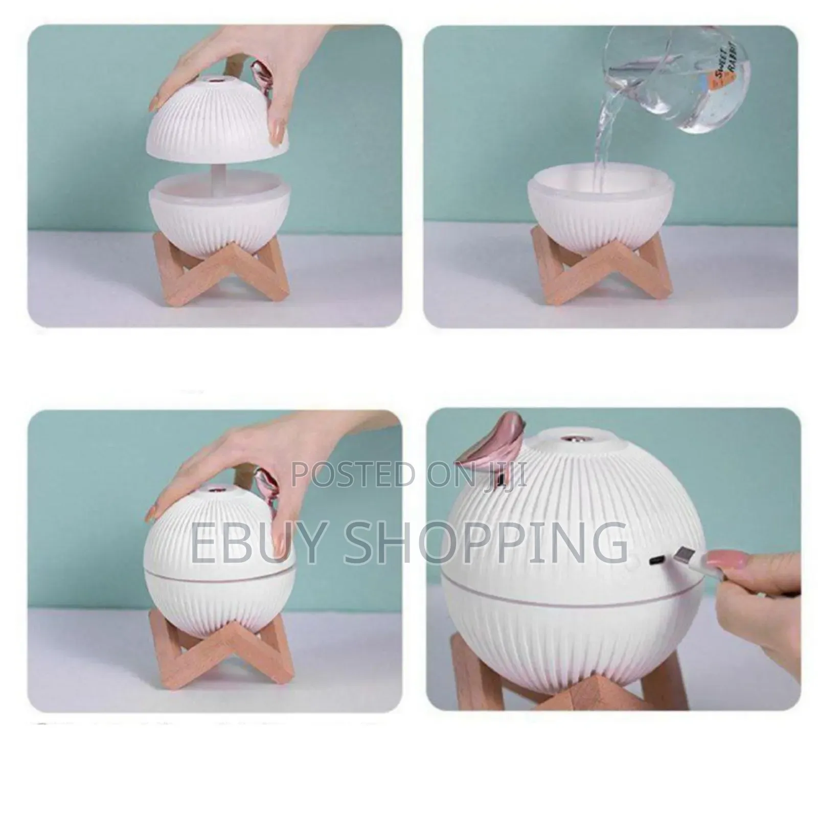 **Lark Air Humidifier – Cool Mist Led Light for Fresh Air**