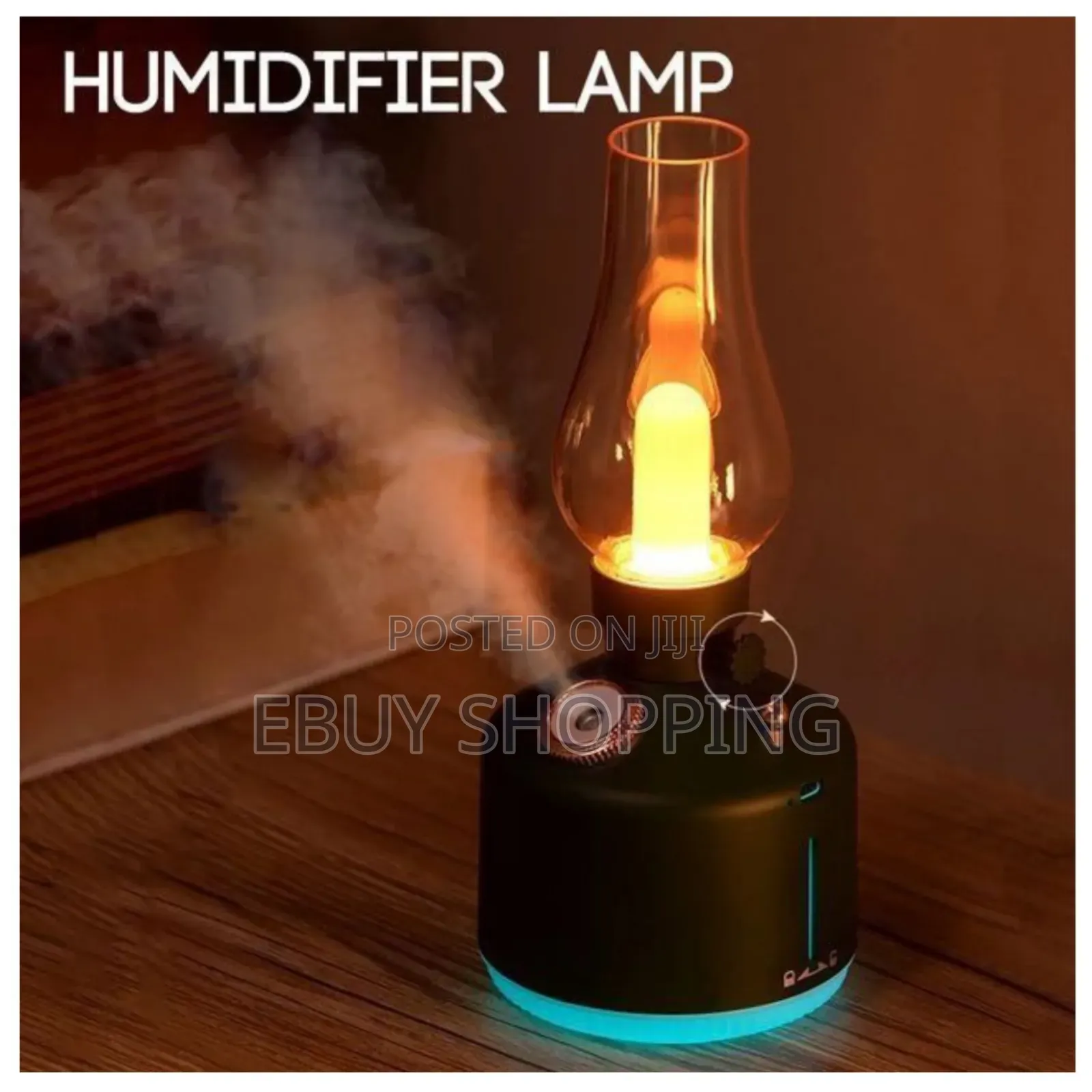 Warm Light Vintage Lamp Humidifier