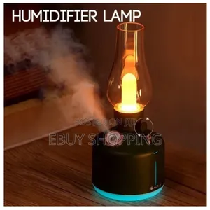 Photo - Warm Light Vintage Lamp Humidifier