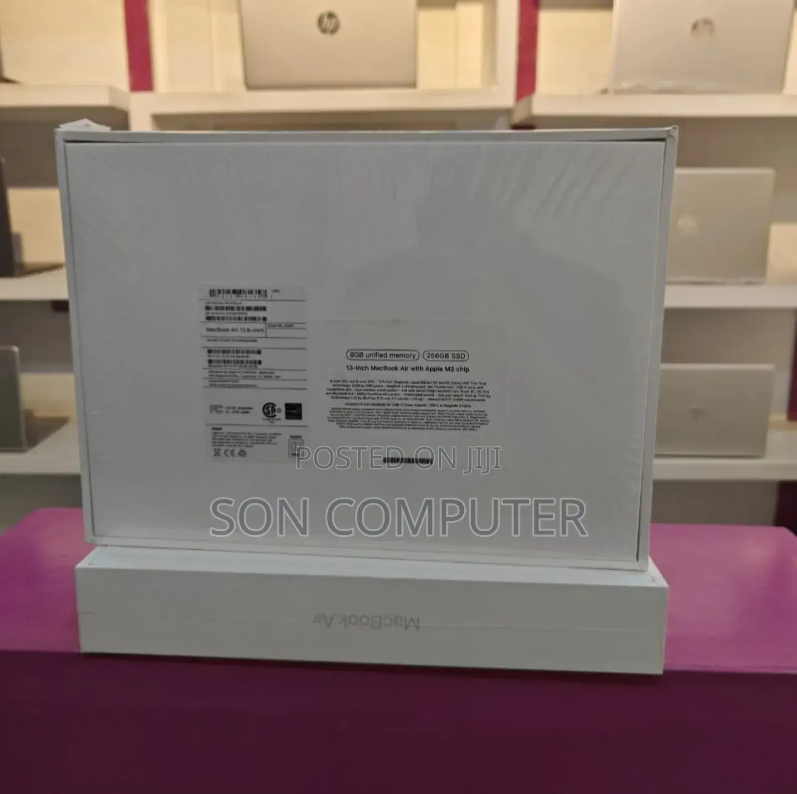 New Laptop Apple MacBook Air 2022 M2 8GB Intel Core I9 SSD 512GB