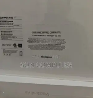 New Laptop Apple MacBook Air 2022 M2 8GB Intel Core I9 SSD 512GB