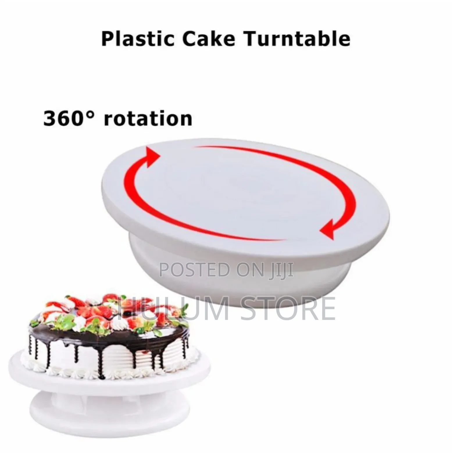 360° Rotating Cake Turnteble