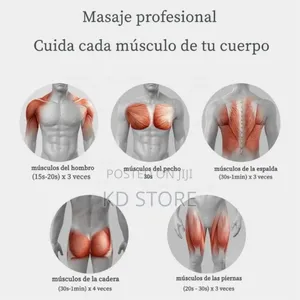 Rechargeable Massage Gun With 4 Massage Heads