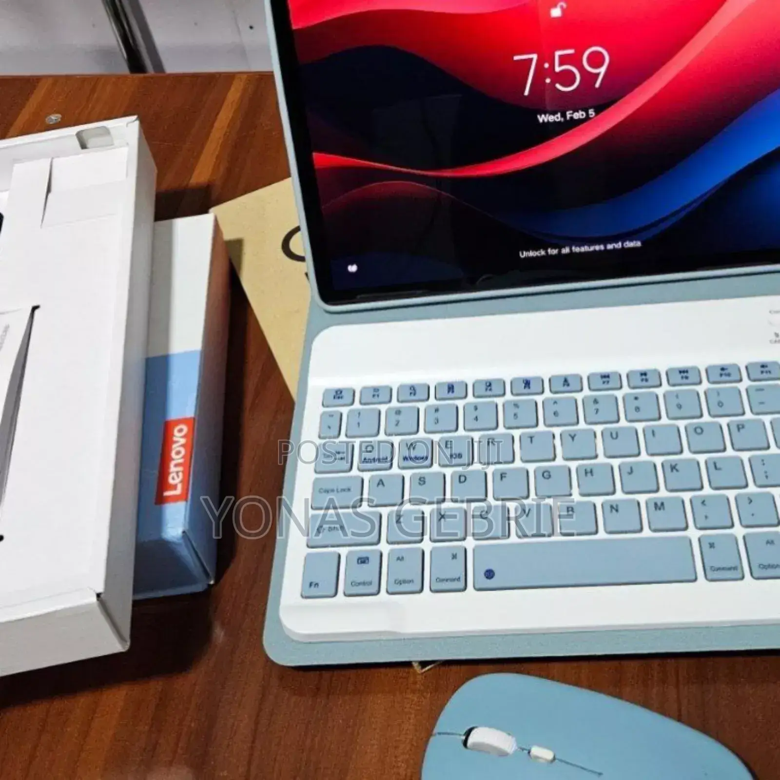 New Laptop Lenovo 8GB SSD 128GB