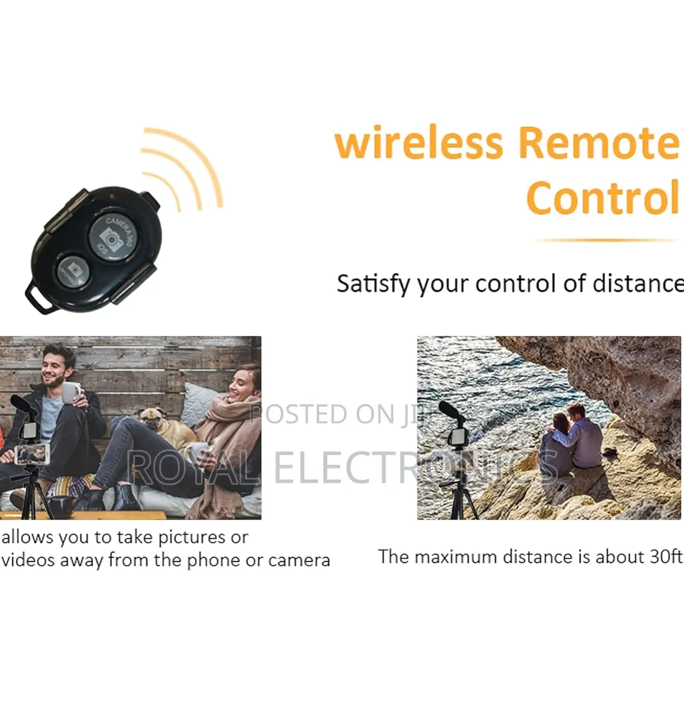 Universal Tripod With Cold Shoe Microphone and Fill Light