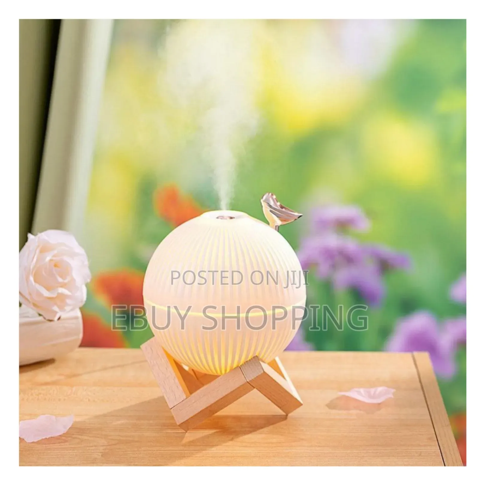 **Ultra-Quiet Humidifier for Home Office – 2 Fog Levels**