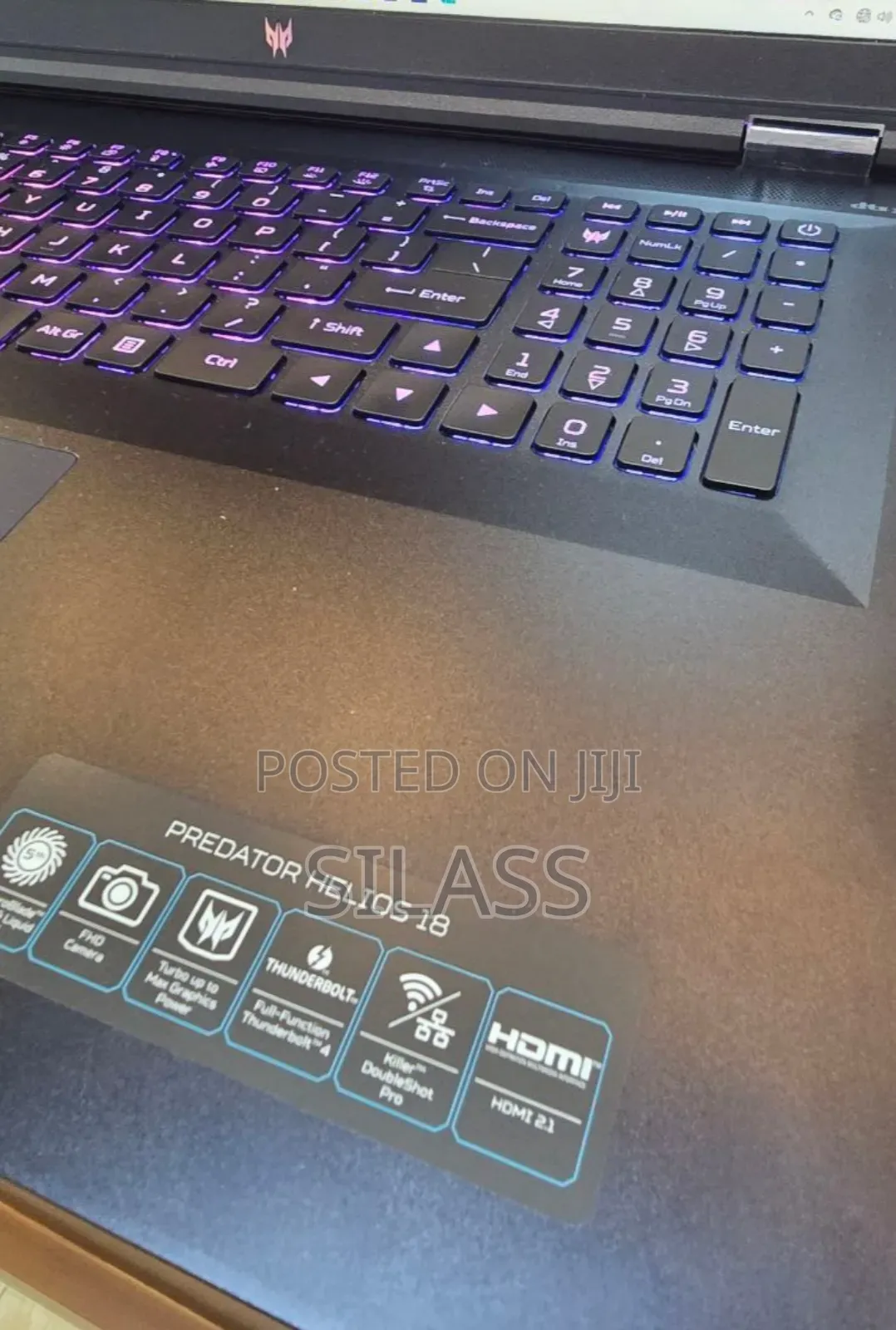 New Laptop Acer Predator Helios 18 PH18-71 16GB Intel Core I7 SSD 1T